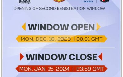 Second registration window opens on December 18
