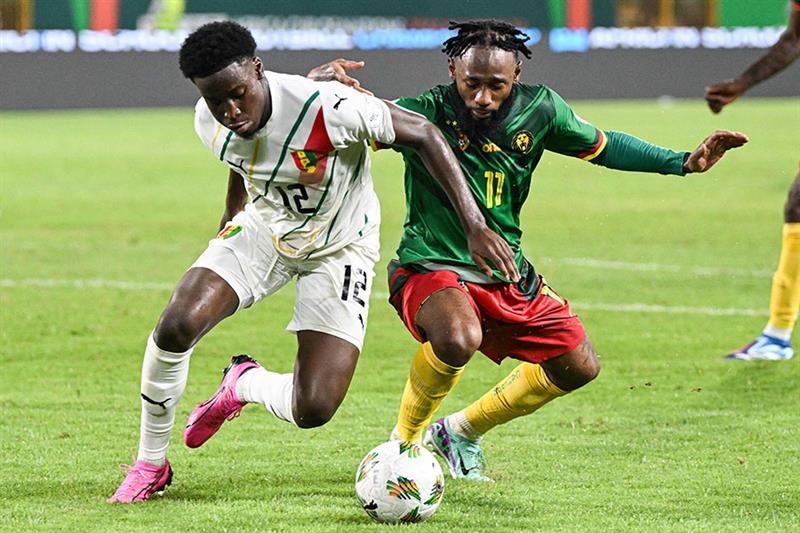 Frank Magri’s Header Rescues Cameroon in Tense AFCON Opener against 10-Man Guinea