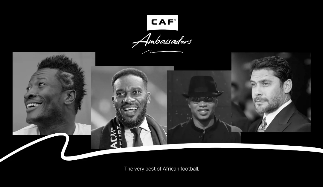CAF Introduces Inaugural Ambassadors Program Featuring Football Icons Diouf, Gyan, Hassan, and Okocha