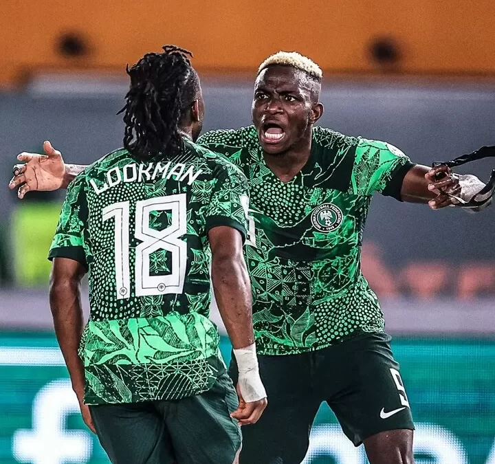 Nigeria Triumphs in AFCON Clash: Lookman’s Brilliance and Osimhen’s Relentlessness Propel Super Eagles to Quarter-finals