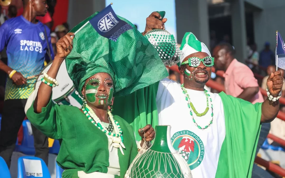 Lagos Fans Applaud Super Eagles’ Stellar Victory Against Ivory Coast in AFCON 2023″