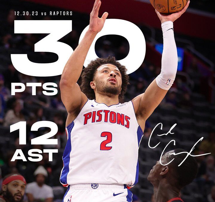 Pistons Secure Victory Over Raptors, Breaking 28-Game Losing Streak