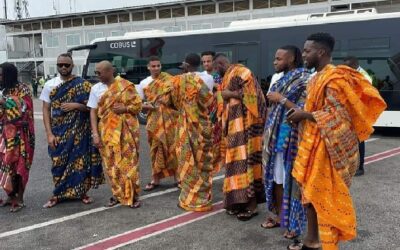 Abidjan Welcomes Vibrant Ghanaian Black Stars for AFCON 2023 Kickoff