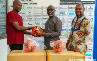 GFA Extends Equipment Support to Ali Jarrah’s Goalkeepers’ Academy