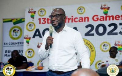 Chef De Mission Danso Expresses Confidence in Team Ghana’s Medal Prospects