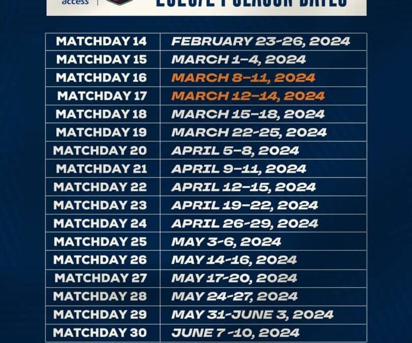 Revised Fixtures Unveiled for 2023/24 Access Bank Division One League Second Round
