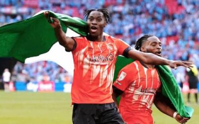 Everton Targets Nigeria-Eligible Luton Town Striker Elijah Adebayo