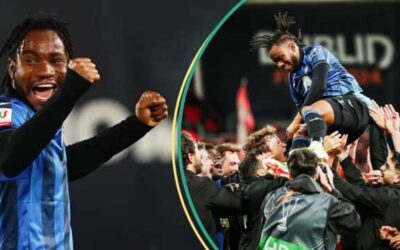 Ademola Lookman Makes History with Hattrick in UEFA Europa League Final Against Leverkusen