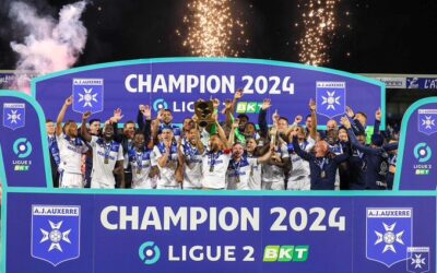 Gideon Mensah and Elisha Owusu Shine as Auxerre Secure Ligue 2 Title