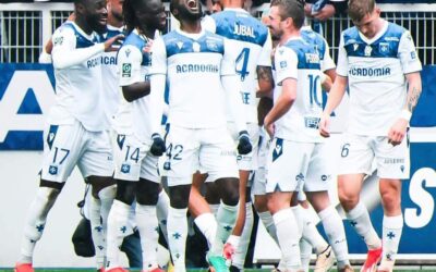 Ghanaian Pair Elisha Owusu and Gideon Mensah Secure Ligue 2 Title with Auxerre