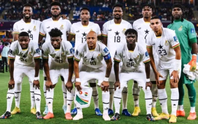 “Injuries Force Ghana to Drop Eight Players from World Cup Qualifiers Squad