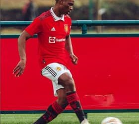 Manchester United Manager Evaluates 18-Year-Old Nigerian Defender Ahead of Arsenal Clash