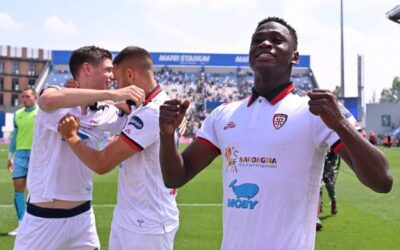 Ibrahim Sulemana Shines as Cagliari Secures Serie A Survival with Win Over Sassuolo