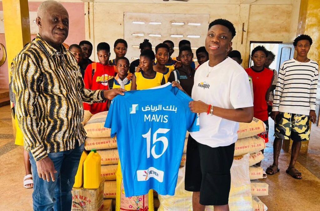 Mavis Owusu, Former Ampem Darkoa Star, Gives Back After Al Hilal Ladies Success