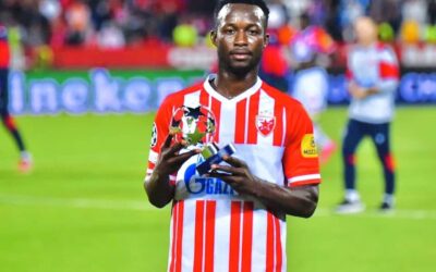 Osman Bukari Bids Emotional Farewell to Red Star Belgrade