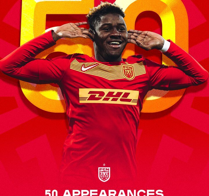 Ghanaian Winger Ibrahim Osman Celebrates 50 Appearances Milestone at FC Nordsjaelland