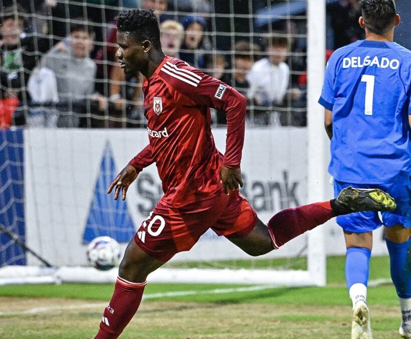 Ghana’s Ropapa Mensah Clinches USL League One April Player of the Month Award
