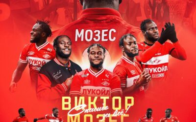 Victor Moses Departs Spartak Moscow After Two-Year Stint