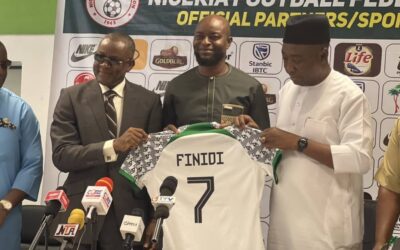 NFF Unveils Finidi George as New Super Eagles Head Coach, Reveals Support Staff