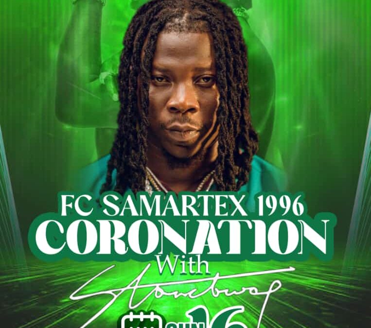 Stonebwoy to Headline FC Samartex Coronation Celebration After Historic Ghana Premier League Victory