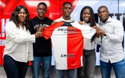 Son of Ghana Legend Matthew Amoah Signs First Professional Contract with Feyenoord