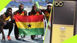 Ghanaian Athletes Receive Samsung Phones Ahead of Paris 2024 Olympics