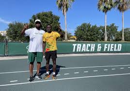 Coach Abigi Id-Deen Arrives in Paris to Support Sprinter Abdul Rasheed Saminu