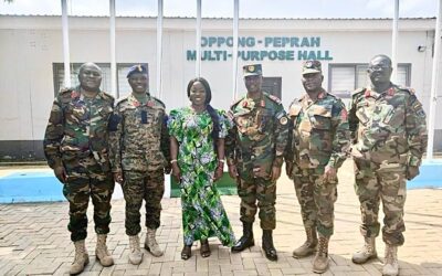 GFA Commended for Supporting Army Peace Operations Training School