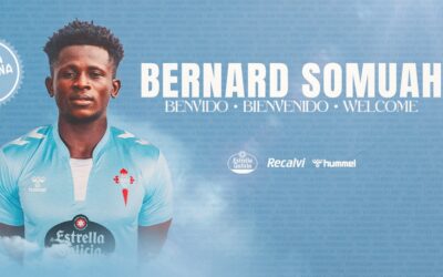 Ghanaian Winger Bernard Somuah Thrilled After Securing Loan Move to Celta Fortuna