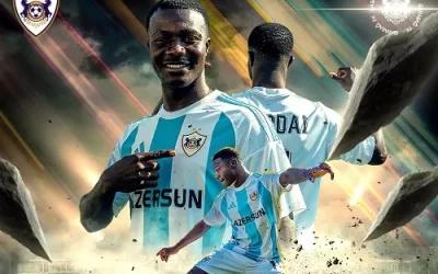 Qarabag Signs Ghanaian Winger Emmanuel Addai on Three-Year Contract