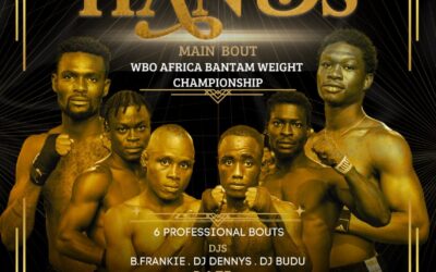 Golden Hands Bill: WBO Africa Bantamweight Title Showdown at TreeHouse Restaurant Set for September 14