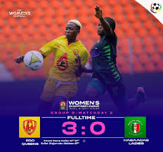 Hasaacas Ladies Suffer 3-0 Defeat to Edo Queens in Women’s Champions League Qualifiers