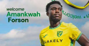 Amankwah Forson Joins Norwich City on a Four-Year Deal