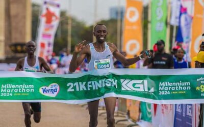 Kenyan Bernard Cheriyout Sang Wins 2024 KGL Foundation Millennium Marathon in Accra