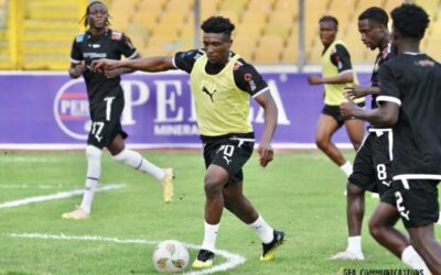 Black Stars Train at Baba Yara Stadium Ahead of AFCON Qualifier Against Angola