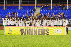 FC Samartex Stuns Nsoatreman FC to Clinch Champion of Champions Trophy