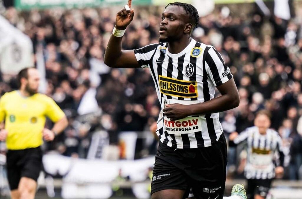 Kofi Fosuhene Asare Shines with Goal in Landskrona BoIS’s 3-0 Victory Over IK Oddevold