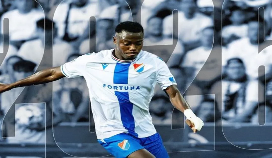 Banik Ostrava Extends Contract of Ghanaian Full-Back Patrick Kpozo Until 2026