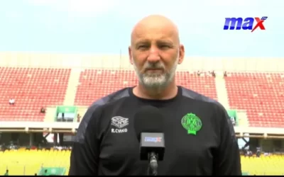 Raja Casablanca Coach Rusmir Cvirko Criticizes Accra Sports Stadium Pitch After 2-2 Draw Against Samartex