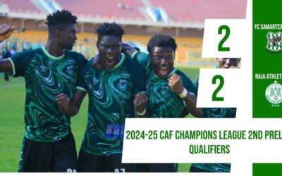 Samartex Held to 2-2 Draw by Raja Casablanca in CAF Champions League Clash