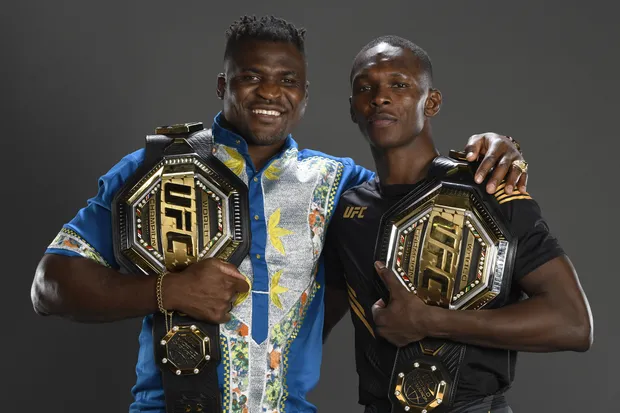 Israel Adesanya Hails Francis Ngannou as “Greatest Heavyweight of All Time” After PFL Debut Victory