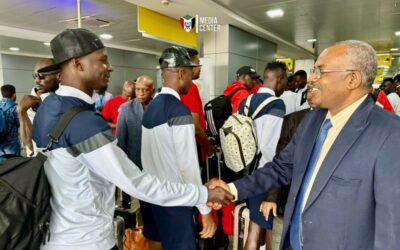 Sudan Arrives in Ghana for 2025 AFCON Qualifier Against Black Stars