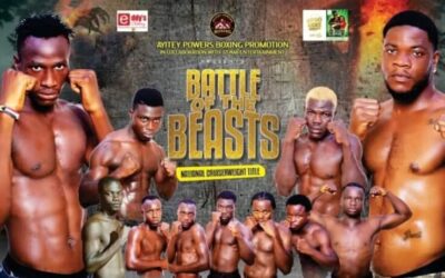 Ayitey Powers Promotions Set to Host ‘Battle of the Beasts’ Between Dickson and Haruna on November 23