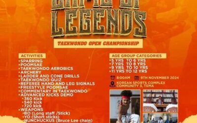 Maxi Lane Taekwondo Academy Hosts ‘Game of Legends’ at Korean Sports Complex