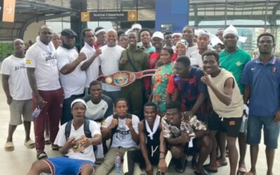 Bronx Boxing Club Sends Off John Abaja Laryea for His American Boxing Debut