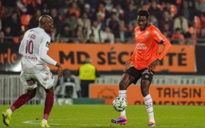 Nathaniel Adjei Shines as Lorient Triumphs Over Annecy in Ligue 2 Clash