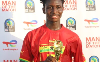 Aziz Musibau Delighted After Being Named Man of the Match in Ghana’s Win Over Niger at WAFU B U20 Championship