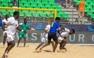 Ghana’s Black Sharks Exit 2024 Beach Soccer AFCON Despite Dominant Win Over Tanzania