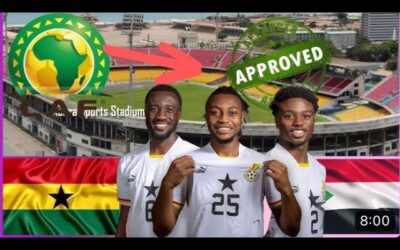 CAF Approves Accra Sports Stadium for Ghana vs Sudan AFCON 2025 Qualifier