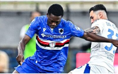 Ebenezer Akinsanmiro Grateful After Scoring First Professional Goal for Sampdoria